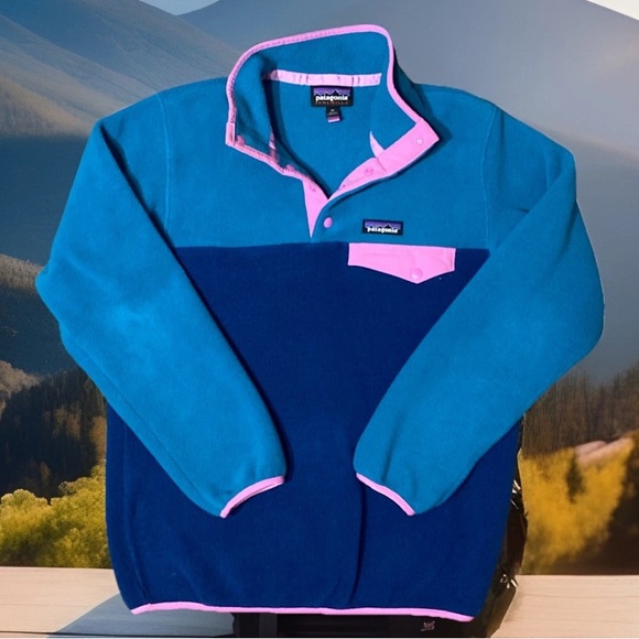 Patagonia Jackets & Blazers - Patagonia Synchilla Snap-T Pullover Fleece Jacket Womens XS Gorpcore Vintage